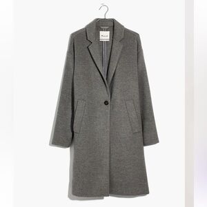 Madewell Monsieur Coat in grey Sz XS
